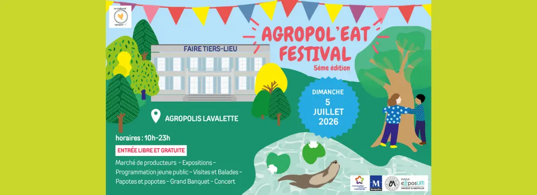 Affiche Agropol’EAT Festival