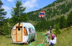 La libellule - Abri de berger héliportable