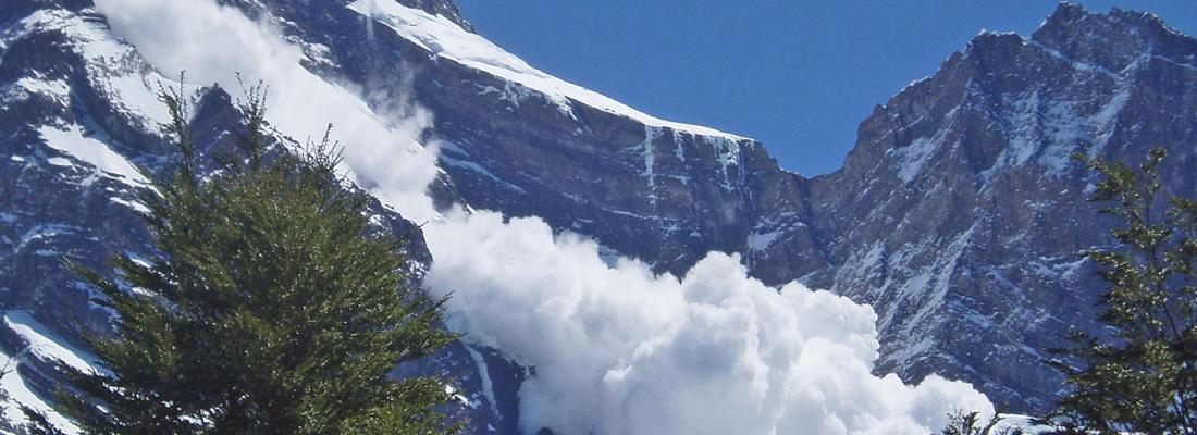 illustration Avalanches et changement climatique