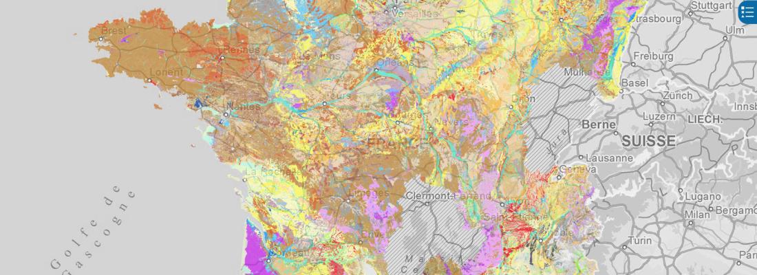 illustration Une nouvelle carte des sols de France accessible à tous