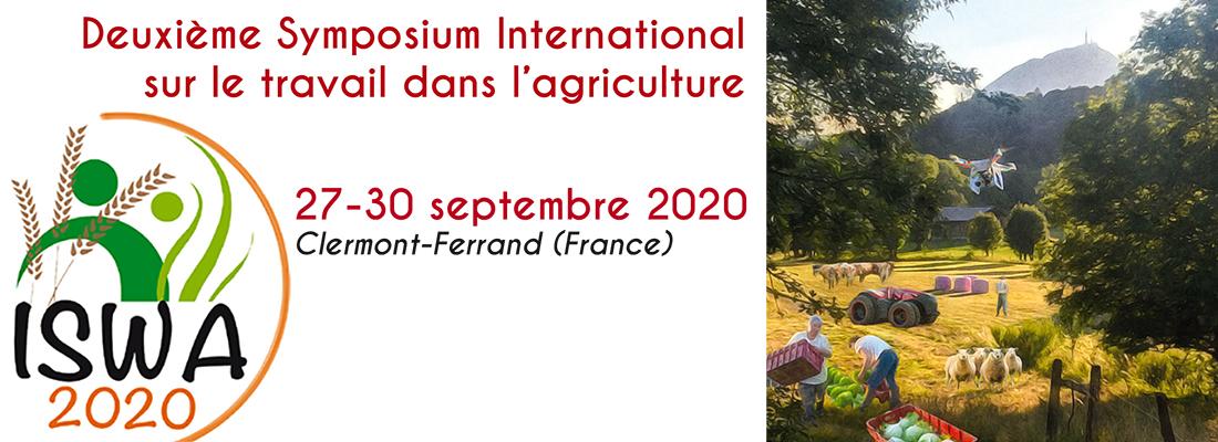 illustration ISWA 2020 - Deuxième symposium international sur le travail dans l'agriculture
