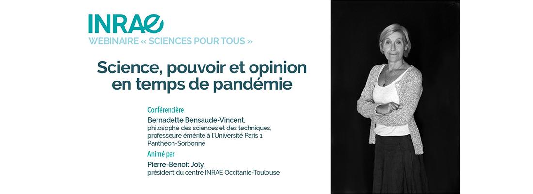 illustration REPLAY « Science, pouvoir et opinion en temps de pandémie »