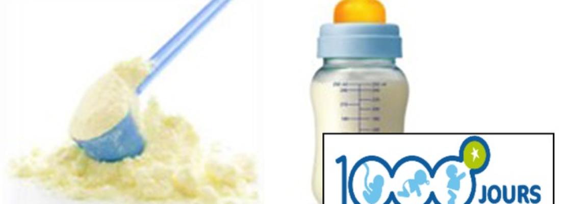 illustration Des prébiotiques dans les formules infantiles