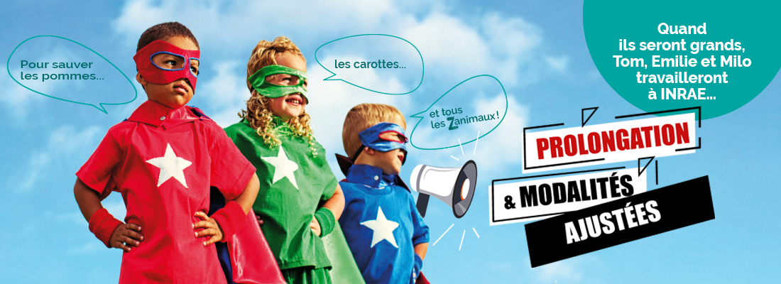 illustration INRAE recrute 145 ingénieur(e)s, cadres et technicien(ne)s