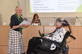 Isabelle Lamy médaillée d'or de l'Académie d'agriculture de France 2023