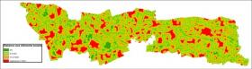 Distances from wooded elements (final state)