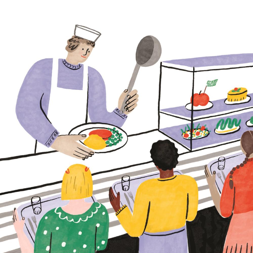 INRAE pour une alimentation saine et durable en restauration scolaire