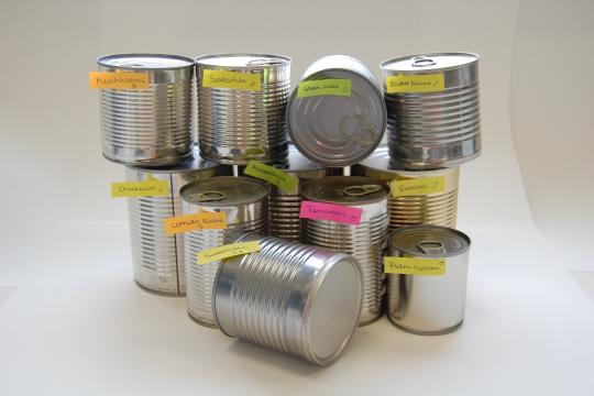Vers une meilleure évaluation du risque lié aux revêtements internes des boîtes de conserve