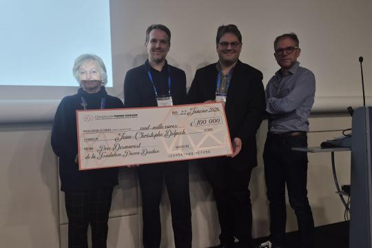 Jean-Christophe Delpech reçoit le prix Desmaret pour mener des recherches sur le vieillissement du cerveau