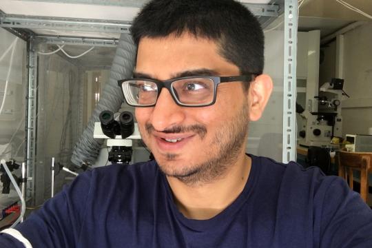 Abhishek Chatterjee, explorer of insect senses