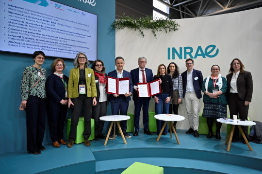 Recherches et innovations pour l’alimentation : INRAE et l’ANIA renforcent leurs coopérations