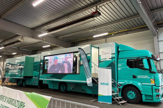 A la rencontre des scolaires à Ferme Expo